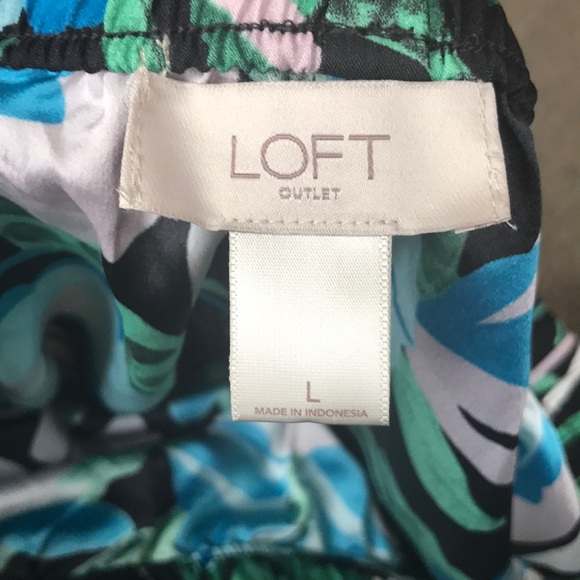 Ann Taylor Loft Tropical Midi Skirt - Picture 6 of 7